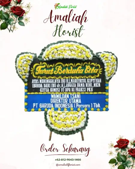Papan Bunga Duka Tanjung Balai Kota I